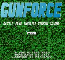 Image n° 7 - screenshots  : Gunforce - Battle Fire Engulfed Terror Island